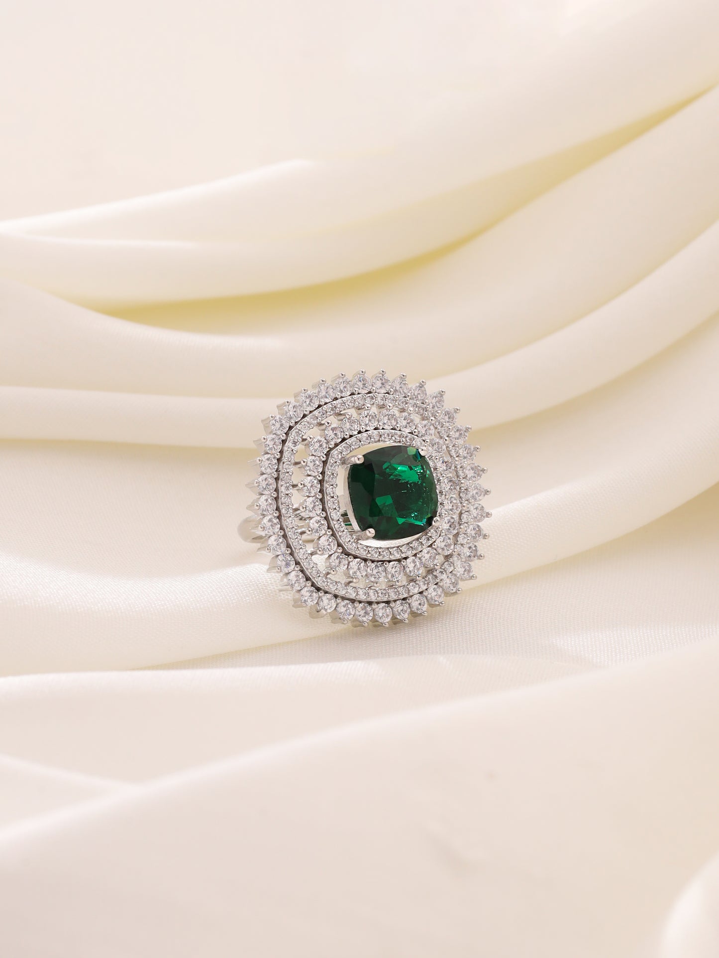 OLIVIA RING GREEN