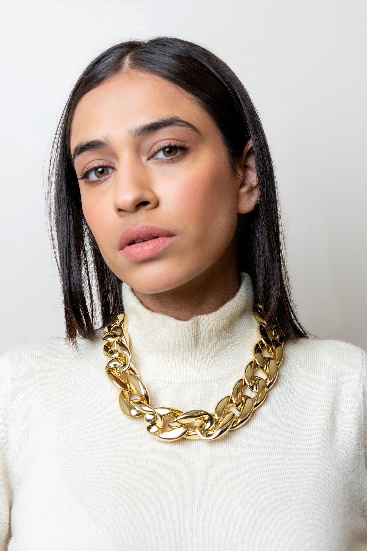 RETRO THICK CUBAN NECKLACE GOLD