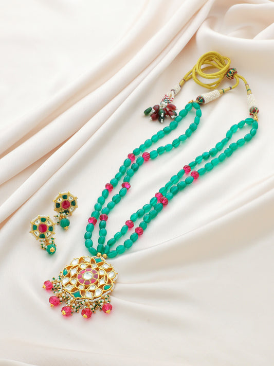 MULTI EMERALD STRING SET